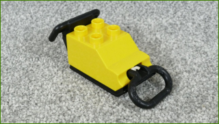 Lego Duplo dusadlo - horší úchyt s provázkem