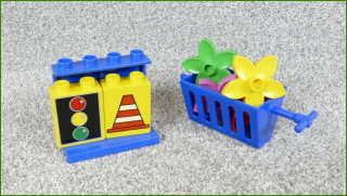 Lego Duplo polička a krmelec