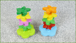 Lego Duplo květiny, zeleň