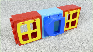 Lego Duplo kostky s okny