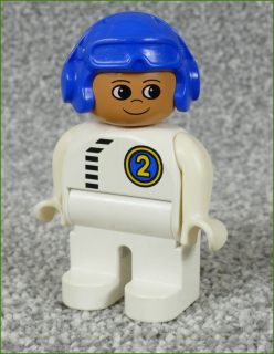 Lego® Duplo® Figurka Pilota - Modrá Helma