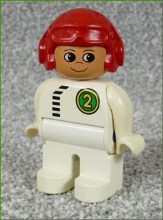 Lego® Duplo® Figurka Pilota - Červená Helma