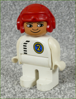 Lego® Duplo® Figurka Pilota - Červená Helma