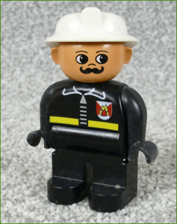 Lego® Duplo® Figurka Hasič s Bílou Přilbou