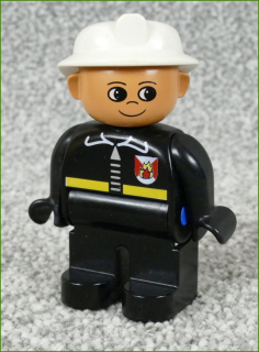 Lego® Duplo® Figurka Hasič s Bílou Přilbou
