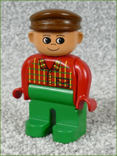 Lego® Duplo® Figurka Pán v Červené Košili