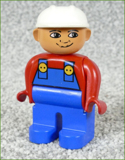 Lego® Duplo® Figurka Dělník s Helmou