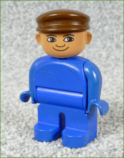 Lego® Duplo® Figurka Dělník Modrý