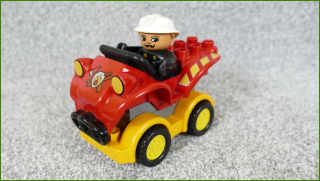 Lego Duplo čtyřkolka s podvozkem