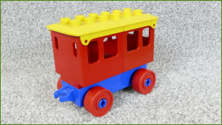 Lego Duplo vagonek pro cestující