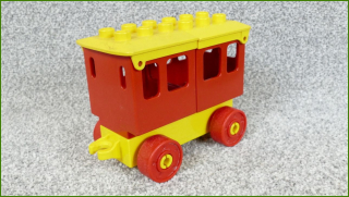 Lego Duplo vagonek pro cestující