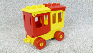 Lego Duplo vagonek pro cestující