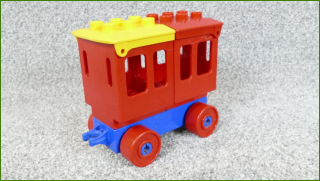 Lego Duplo vagonek pro cestující