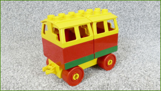 Lego Duplo vagonek pro cestující