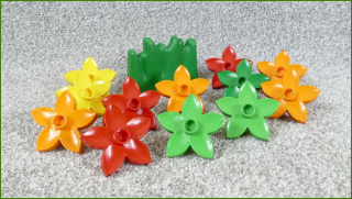 Lego Duplo květiny a horší tráva