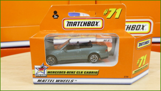 Matchbox Autíčko #71 - Mercedes-Benz CLK Cabrio