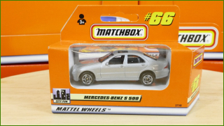 Matchbox Autíčko #66 - Mercedes-Benz S 500