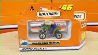 Matchbox Autíčko #46 - 4x4 Off-Road Machine