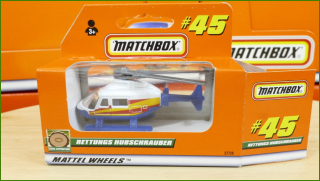 Matchbox Autíčko #45 - Rescue Chopper