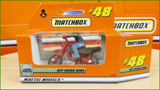 Matchbox Autíčko #48 - Off-Road Bike