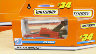 Matchbox Autíčko #34 - Jet Boot
