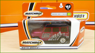 Matchbox Autíčko #63 - Mercedes-Benz G Wagon
