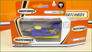 Matchbox Autíčko #41 - Radar Jet