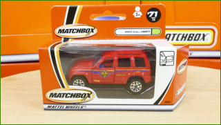 Matchbox Autíčko #71 - Jeep Liberty