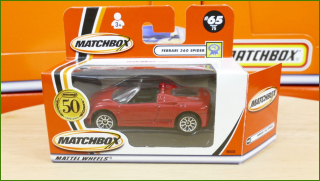 Matchbox Autíčko #65 - Ferrari 360 Spider