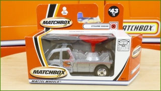 Matchbox Autíčko #43 - Cyclone Radar