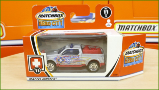 Matchbox Autíčko #11 - Emergency Response 4x4