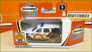 Matchbox Autíčko #5 - Expedition Fire Chief