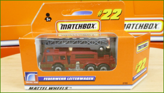 Matchbox Autíčko #22 - Fire Engine