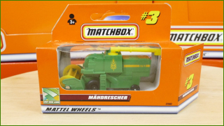 Matchbox Autíčko #3 - Combine Harvester