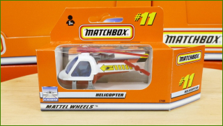 Matchbox Autíčko #11 - Helicopter