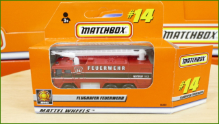 Matchbox Autíčko #14 - Airport Fire Truck