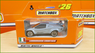 Matchbox Autíčko #26 - Lamborghini Countach