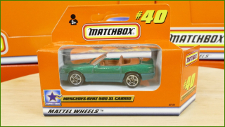 Matchbox Autíčko #40 - Mercedes-Benz 500 SL
