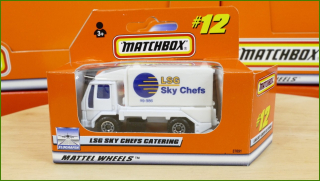 Matchbox Autíčko #12 - LSG Sky Chefs Catering