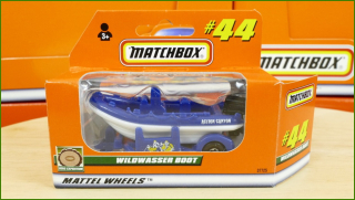 Matchbox Autíčko #44 - Water Raft Boat