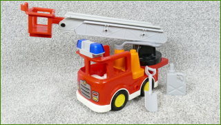 Lego® Duplo® Hasičské Auto se Žebříkem a Příslušenstvím