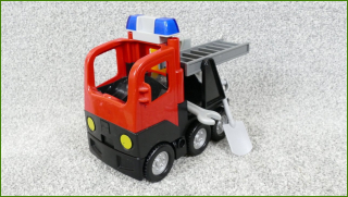Lego® Duplo® Hasičské Auto se Žebříkem a Příslušenstvím