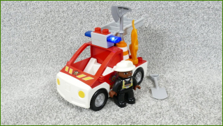 Lego® Duplo® Hasičské Auto se Žebříkem a Příslušenstvím