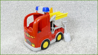 Lego® Duplo® Hasičské Auto se Žebříkem a Příslušenstvím
