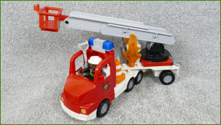 Lego® Duplo® Hasičské Auto se Žebříkem a Příslušenstvím