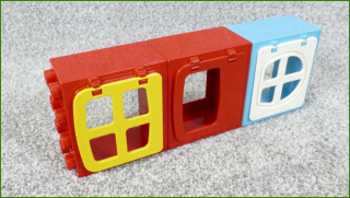 Lego Duplo kostky s okny