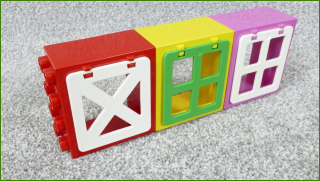 Lego Duplo kostky s okny