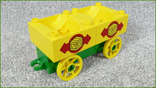 Lego Duplo vozík s kontejnery