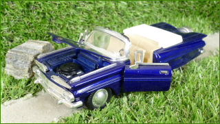 Model Autíčka Sunnyside 1959 Chevrolet Impala (SS 5721) - natahovací