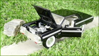 Model Autíčka Sunnyside 1964 Chevrolet Impala (SS 5724) - natahovací